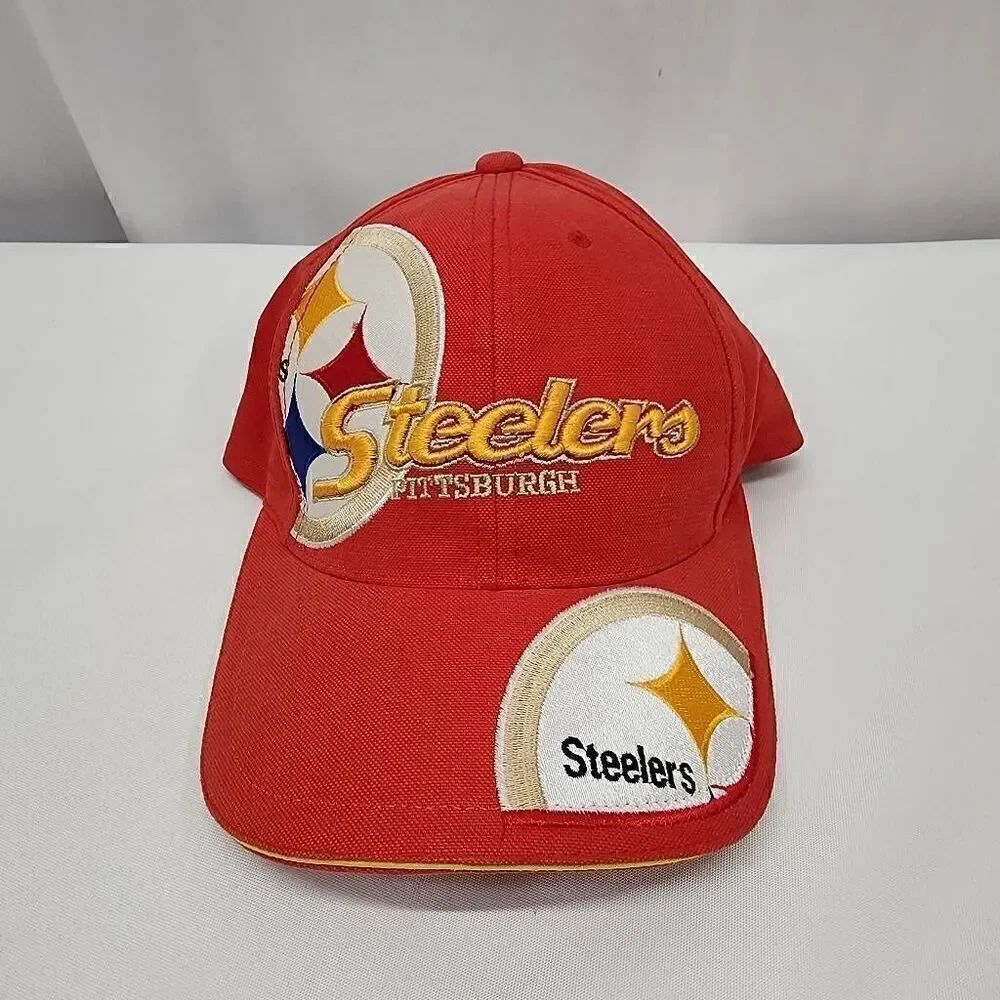 Vintage Steelers Pittsburgh Red Team NFL Cap